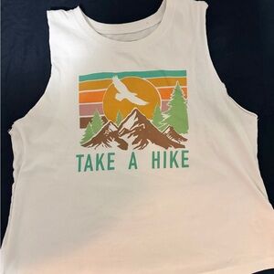Miken Tank Top with Nature Graphic